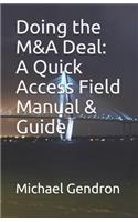 Doing the M&A Deal