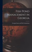 Fish Pond Management in Georgia