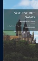 Nothing but Names