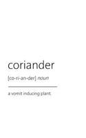 Coriander