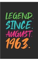 Legend Since August 1963