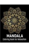 Mandala Coloring Book for Relaxation