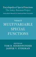 Encyclopedia of Special Functions: The Askey-Bateman Project