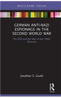German Anti-Nazi Espionage in the Second World War