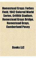 Homestead Grays: Forbes Field, 1942 Colored World Series, Griffith Stadium, Homestead Grays Bridge, Homestead Grays, Cumberland Posey(English)