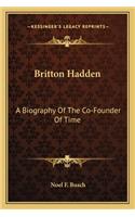 Britton Hadden