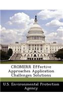 Cromerr Effective Approaches Application Challenges Solutions: (English)