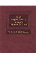 High Explosives