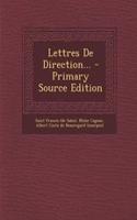 Lettres De Direction...