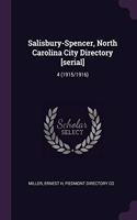 Salisbury-Spencer, North Carolina City Directory [serial]