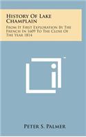 History of Lake Champlain