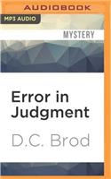 Error in Judgment