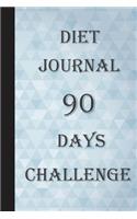 Diet Journal 90 Days Challenge