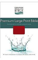 Premium Large Print Bible-CEB