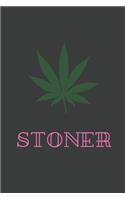 Stoner: Lined Notebook / Journal Gift, 120 Pages, 6x9, Soft Cover, Matte Finish