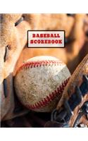 Baseball Scorebook: Record Game Sheet, Games Score Book Sheets Notebook