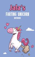 Jala's Farting Unicorn Notebook