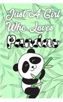 Just A Girl Who Loves Pandas