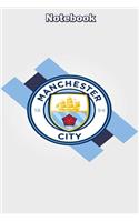 Manchester City Design 8 Notebook For Man City Fans and Lovers: Lined Notebook / Journal Gift, 120 Pages, 6x9, Soft Cover, Matte Finish