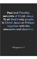 Philippians 1