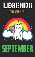 Legends Are Born In September