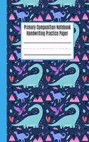 Primary Composition Notebook Handwriting Practice Paper