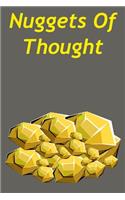 Nuggets Of Thought: 120 Page Lined Blank Journal