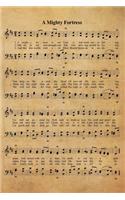 A Mighty Fortress Is Our God Hymn Journal