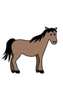 2020 Weekly Planner Horse Illustration Equine Brown Farm Horse 134 Pages: 2020 Planners Calendars Organizers Datebooks Appointment Books Agendas