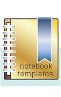 notebook templates