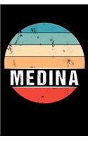 Medina: 100 Seiten 6 'x 9' - Travel Journal Notizbuch