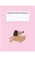 Composition notebook: Ruled (8.5 x 11 in), 110 Pages: Diary Book For Girl, Journal Notebook For Kids, Writing Journal Lined, Cute Pets (8.5 x 11 in), 110 Pages