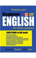 Preston Lee's Beginner English For Polish Speakers (Canadian Version)