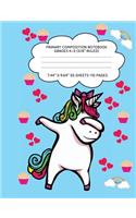 Primary Composition Notebook Grades K-2 (5/8" Ruled)