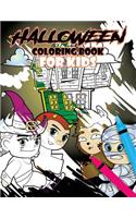 Halloween Coloring Book for Kids