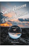 Simple Answers to Difficult Questions