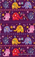 Cute Elephant: Love Save Baby African Asian Nelly's Bullet Journal Dot Grid for Men, Women, Teen & Kids