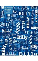 Billy Composition Notebook Wide Ruled