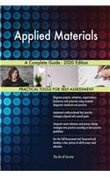 Applied Materials A Complete Guide - 2020 Edition