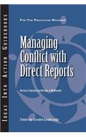 Managing Conflict with Direct Reports: (J–B CCL (Center for Creative Leadership))