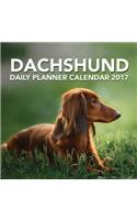 Dachshund: Daily Planner Calendar 2017