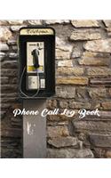Phone Call Log Book