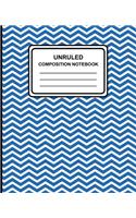 Unruled Composition Notebook