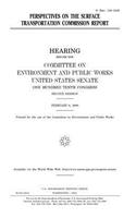 Perspectives on the Surface Transportation Commission report