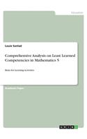 Comprehensive Analysis on Least Learned Competencies in Mathematics 5