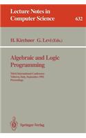 Algebraic and Logic Programming