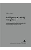 Typologie Des Marketing-Management