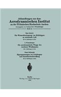 Abhandlungen aus dem Aerodynamischen Institut an der Technischen Hochschule Aachen: (German)
