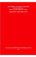 The Journal of Legal Pluralism and Unofficial Law 63/2011