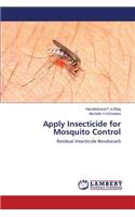 Apply Insecticide for Mosquito Control
